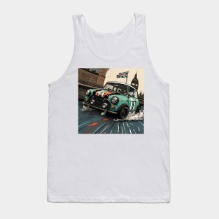 Classic Italian London Print Tank Top